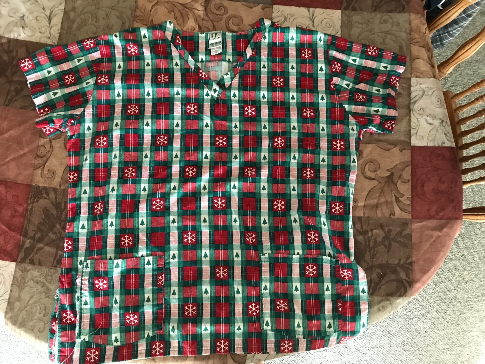  Scrub Top, UA,,3XL,VGC, Money back guarantee