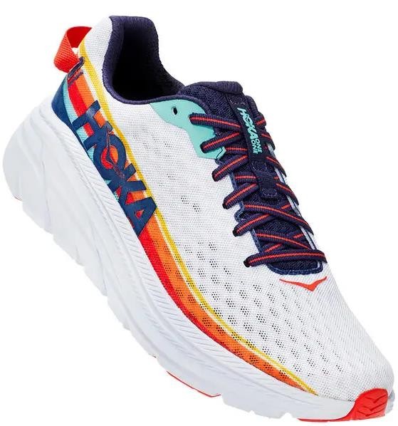 New Women’s Hoka One One Ironman Rincon Running Shoes Size 9-10 White 1116454