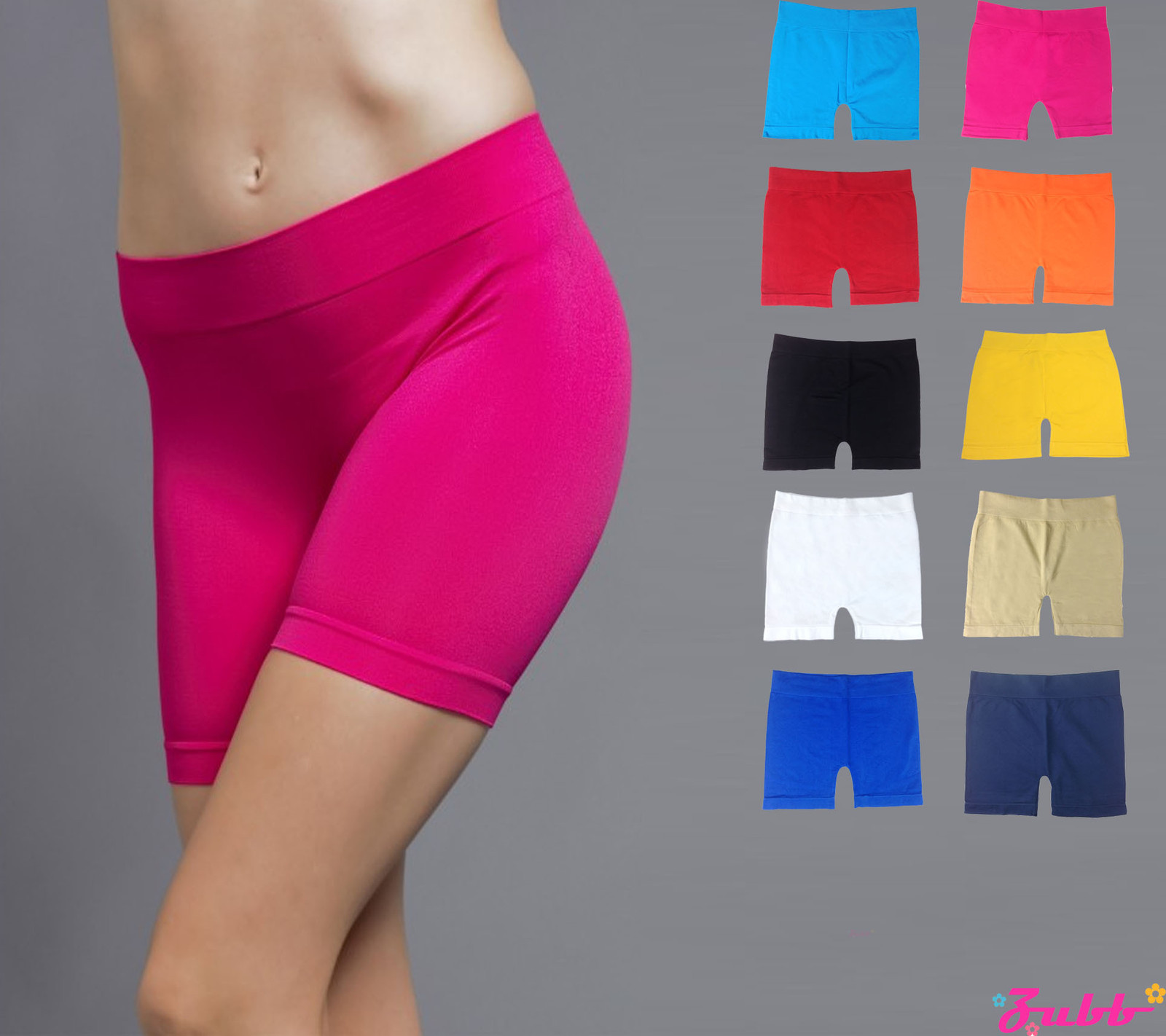 BASIC TIGHT MINI BIKE SHORTS STRETCH SPANDEX PANTS LEGGING YOGA XS S M L