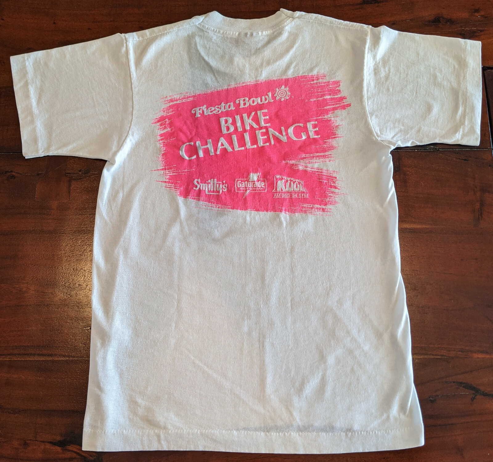 Vintage 80s / 90s Fiesta Bowl Bike Challenge T-Shirt Size M Single Stitch USA