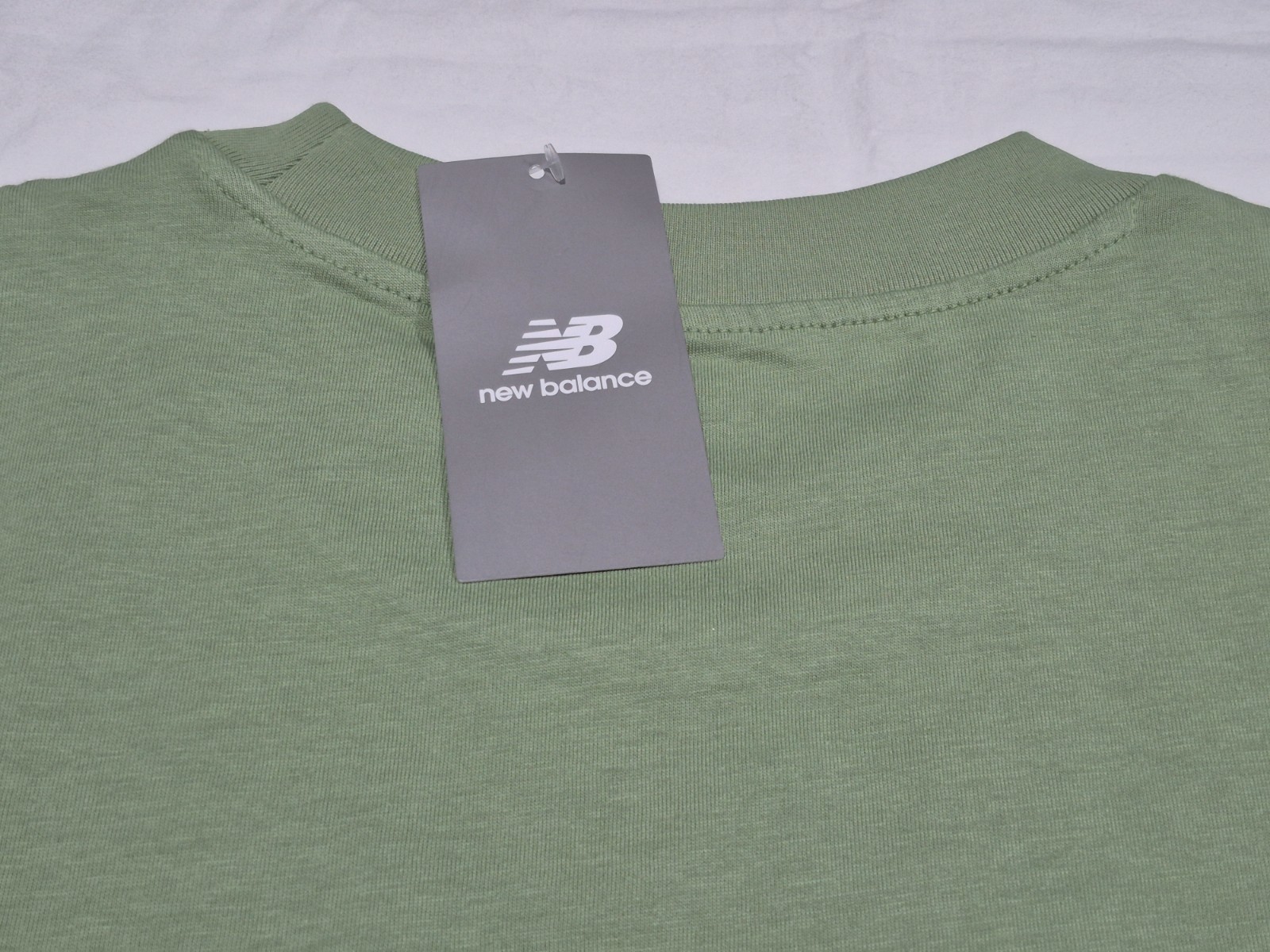 New Balance Men’s Green Logo Classi Sports Running Graphic Cotton T-Shirt