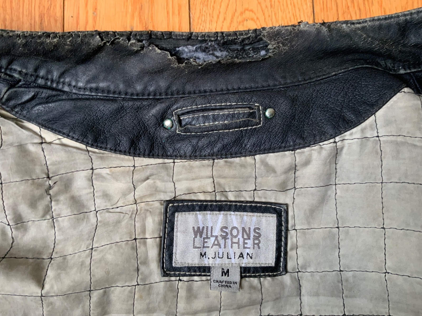 vintage motorcycle jacket leather