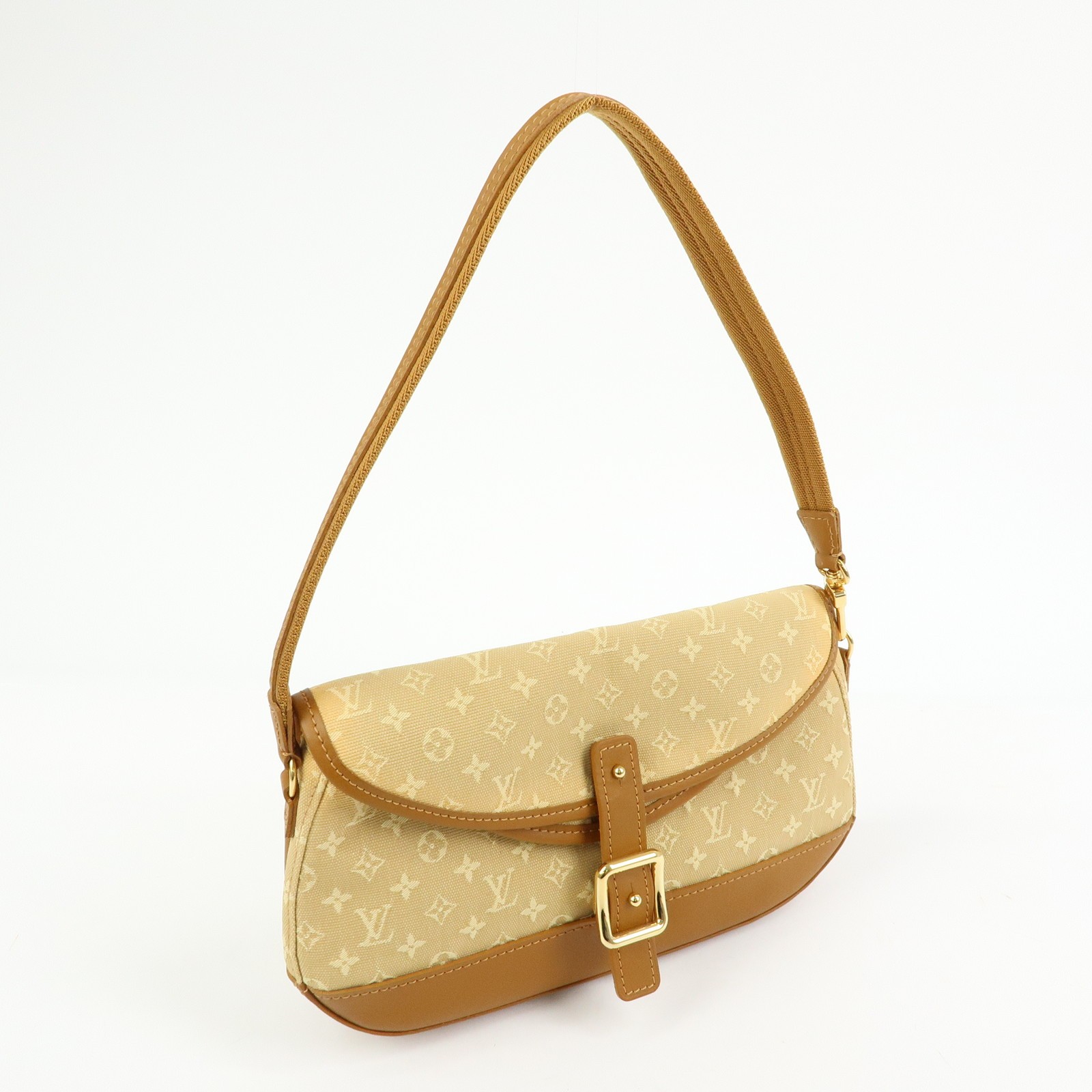 Louis Vuitton Monogram Mini Marjolie Hand Bag Beige M92694 Authentic Used F/S