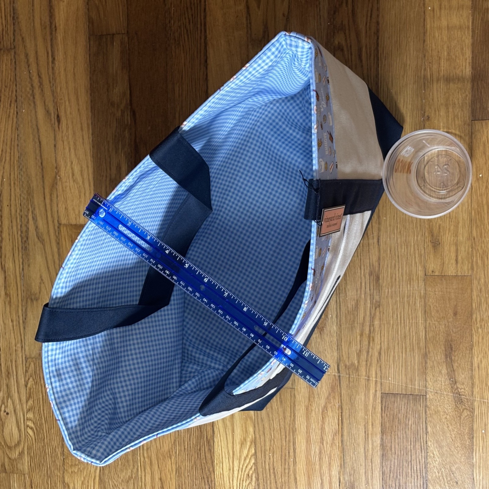 Vineyard Vines Custom Collection Canvas Tote Bag Collaboration Dunkin