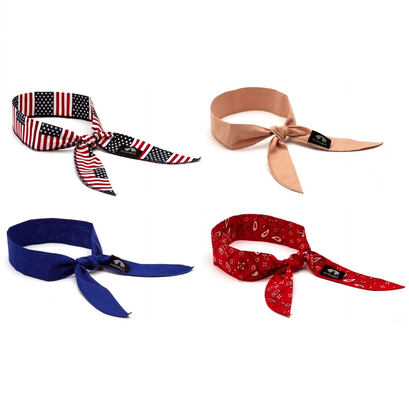 Pyramex CNB100 Cooling Neck Bandana with Polymer Crystal Beads for Heat Stress