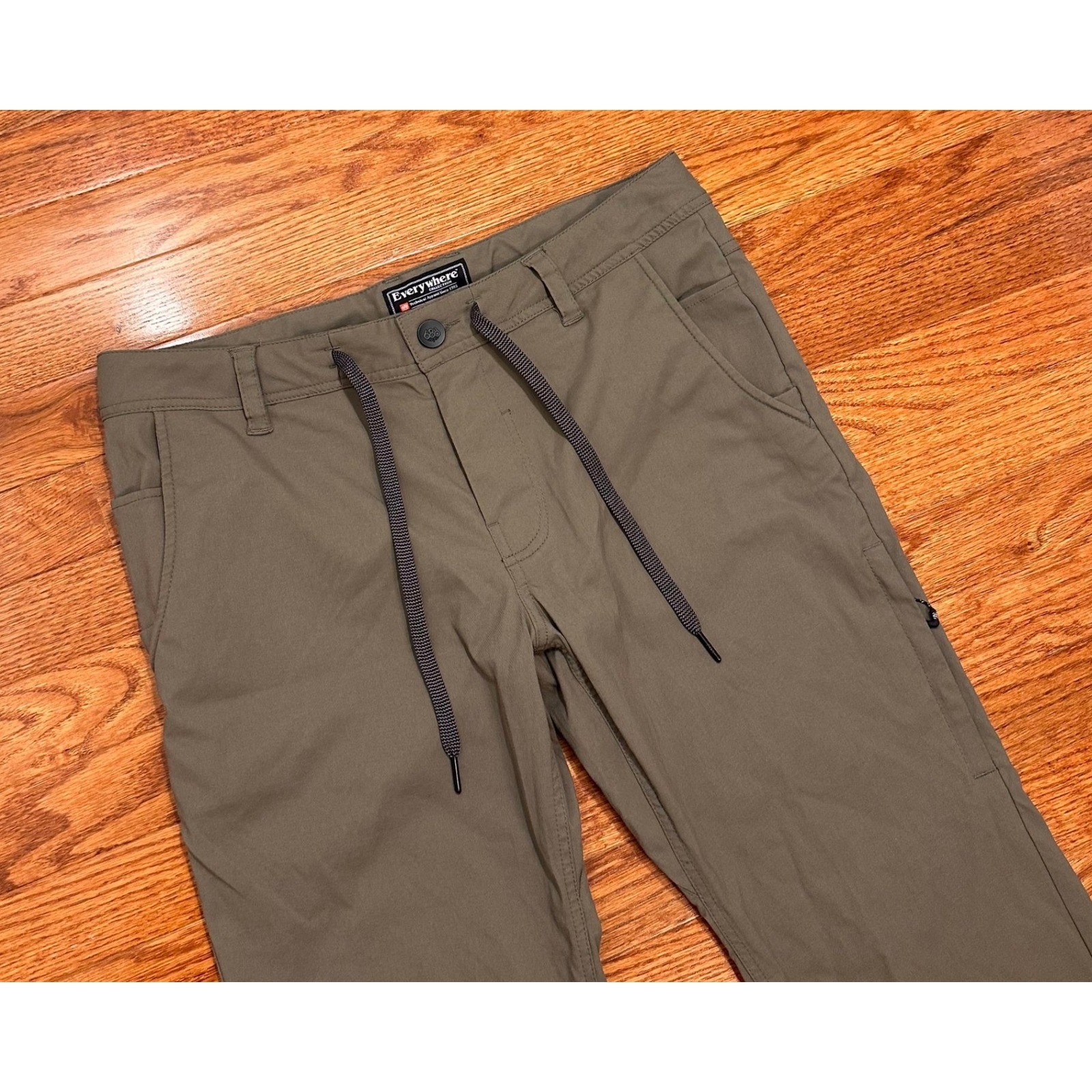 686 Everywhere Pants Slim Fit Mens 32×32 Olive Green Technical Hiking Outdoor