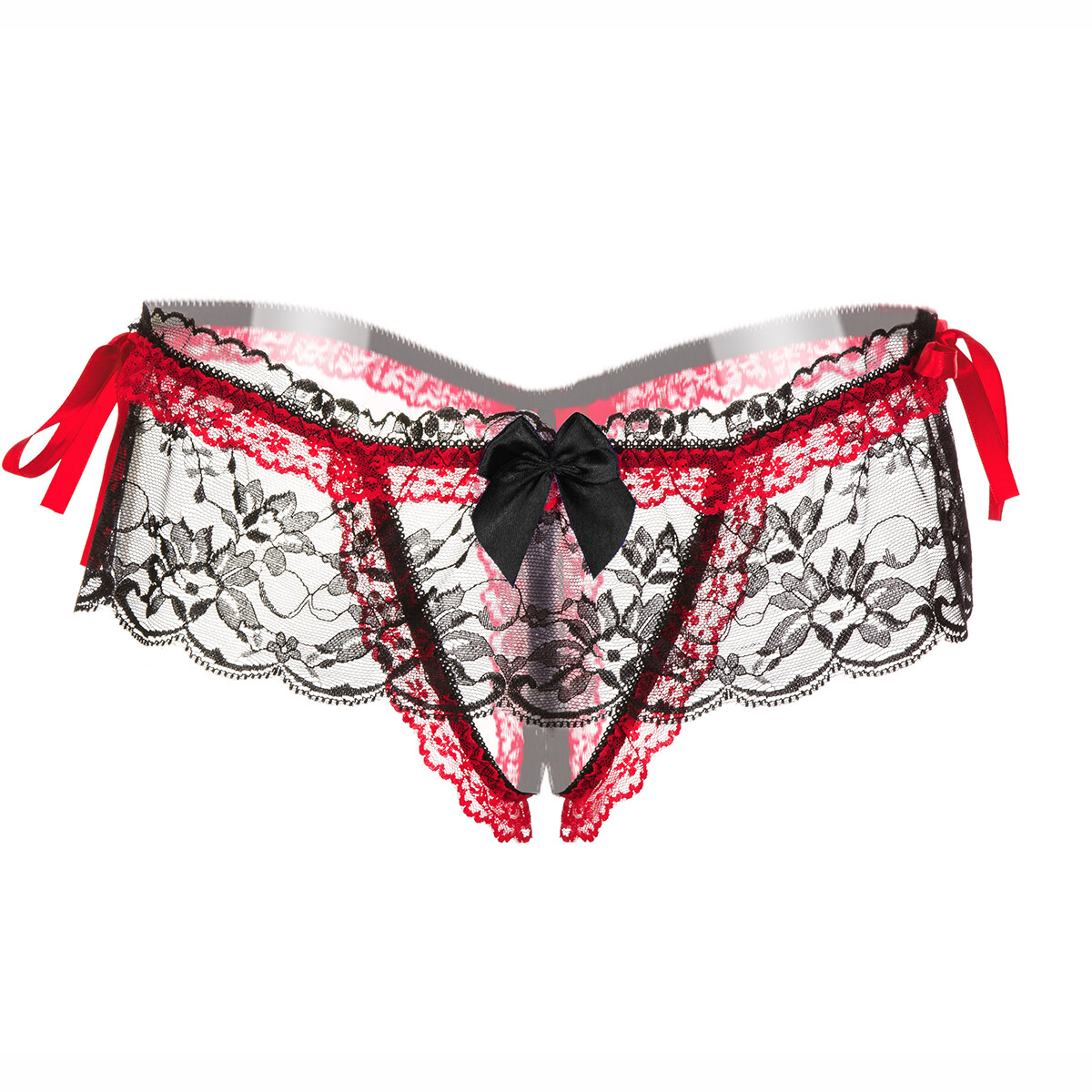 ☆USA☆ Sexy Women Lace Thong G-string Panties Lingerie Underwear Crotchles T-back
