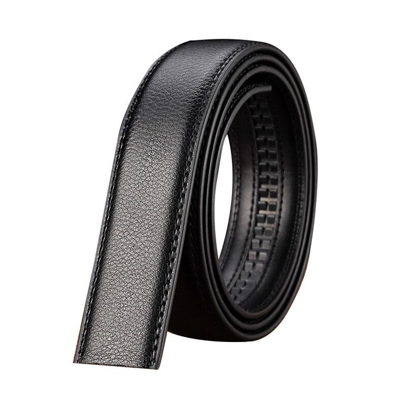 Fashion Men’s Automatic Real Leather Ratchet Belt Strap Jeans Waistband Gift