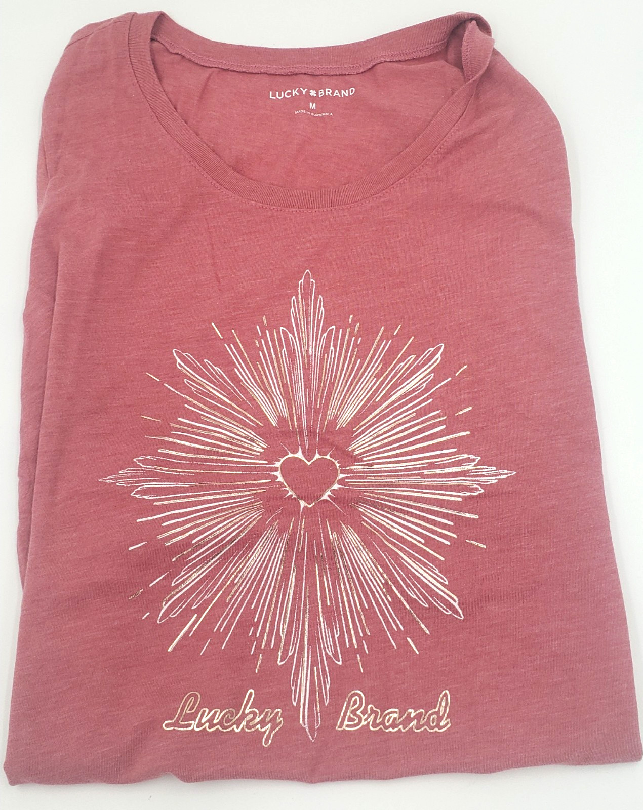 LUCKY BRAND WOMEN S GRAPHIC T-SHIRT BUTTERFLY, HEART, MOOD INDIGO – YOU CHOOSE!