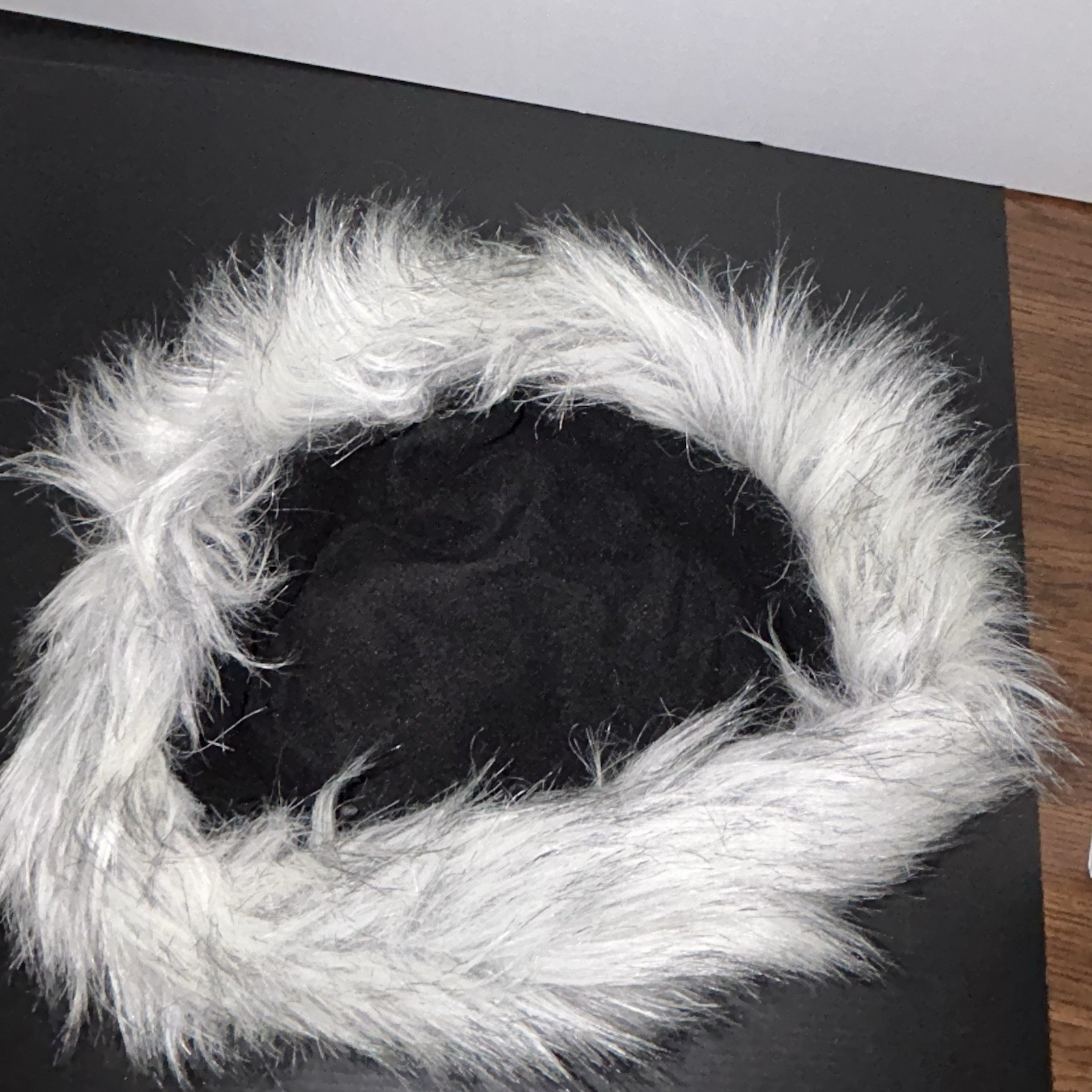 Fluffy Furs EU Faux Arctic Fox Fur Hat Medium Winter Glam Mob Wife
