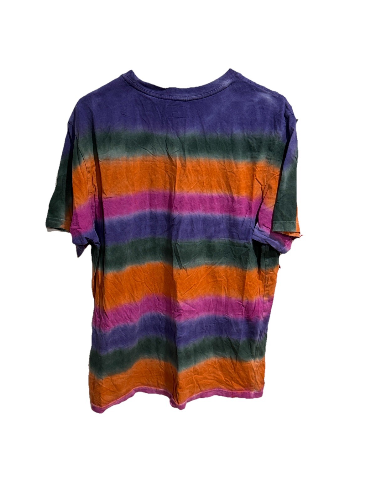 Supreme Eye Stripe Tee SS19 Y2K Script Logo Chest Graphic T Shirt Mens Size L