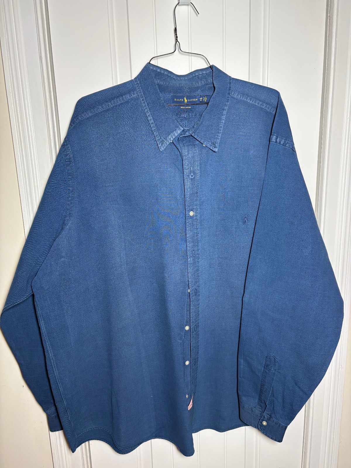 Men’s 4X Polo Ralph Lauren Long sleeve buttondown shirts men 4XL 4XB
