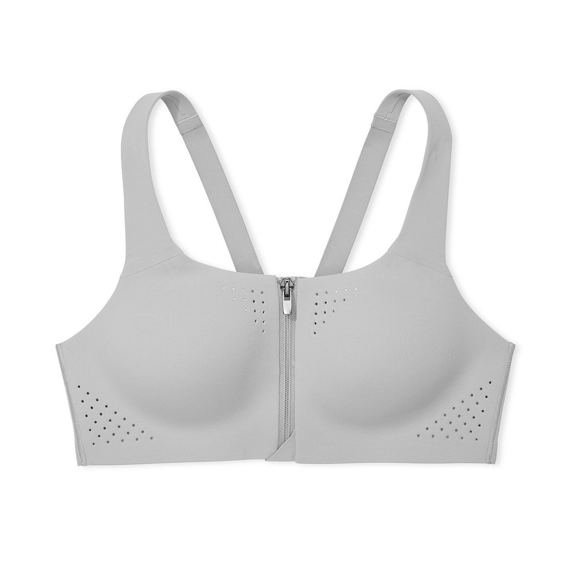 Victoria’s Secret Featherweight Max Front Close Sports Bra Gray Pick Your Size