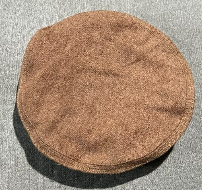Afghan Pakistan Chitrali Pashtun Tribal Pakol Cap Kufi Topi Hat Light/Pale Brown
