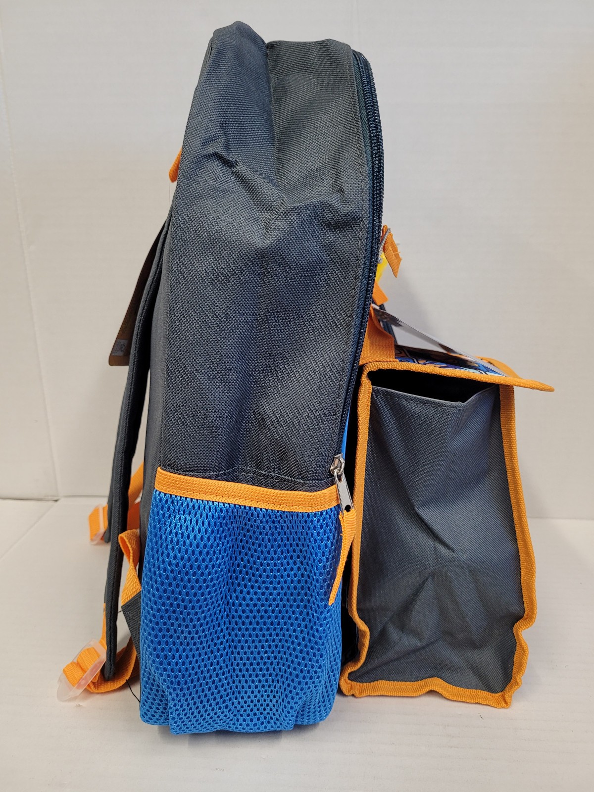 Large Backpack – Dogman Dog-Man 5pc Cartoon Set w/Lunch Bag 16″ School NEW Blue