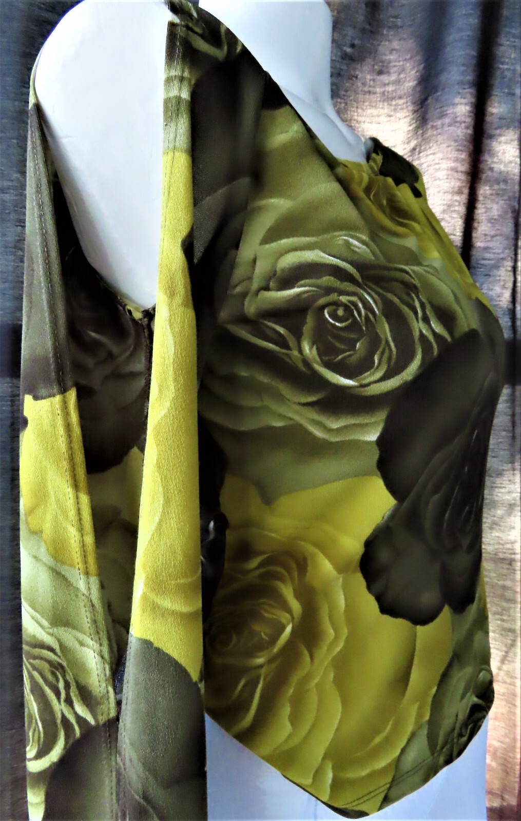 Koji Yohji 70s Vintage Women’s Open Sleeve, Tie String at Wrist Blouse Size M