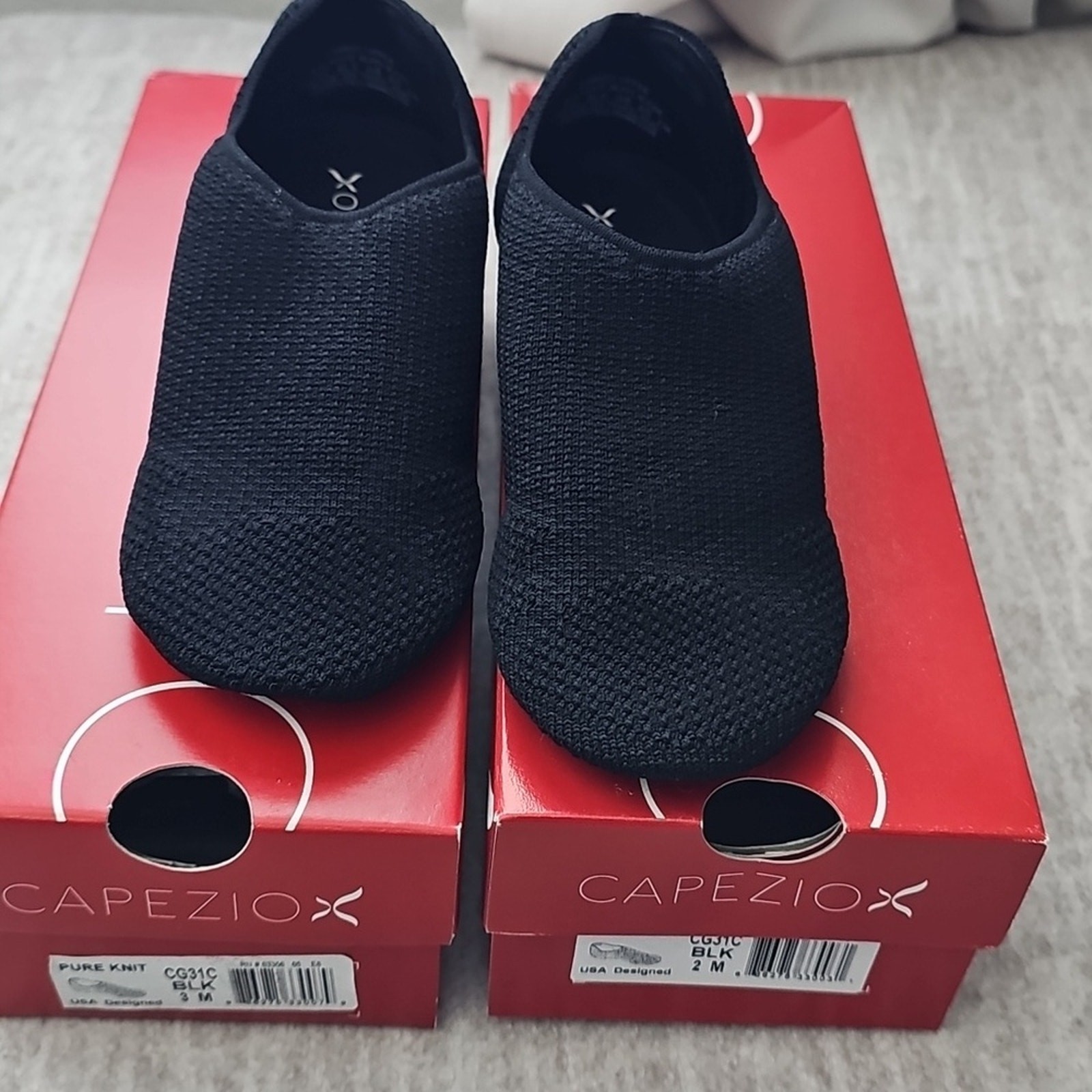 Capezio Black Slip-On Dance Shoes