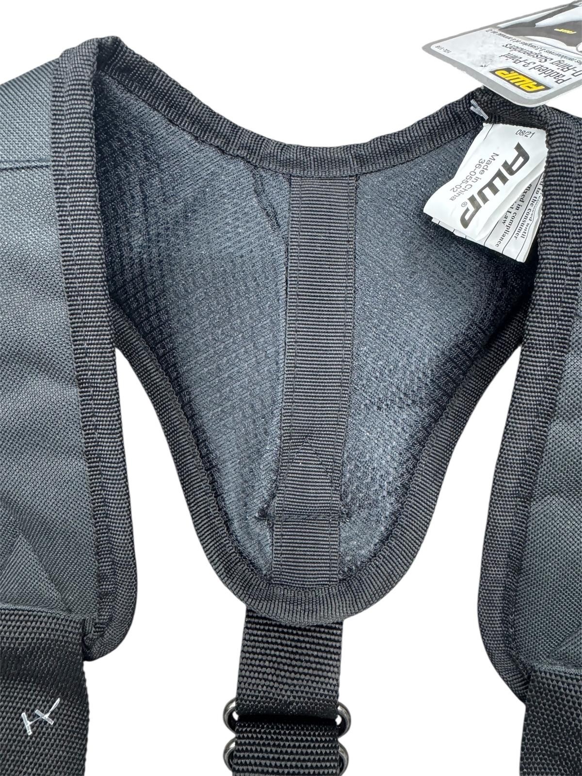 AWP Adjustable Padded 3-Point D-Ring Polyester Suspenders 1CL-118