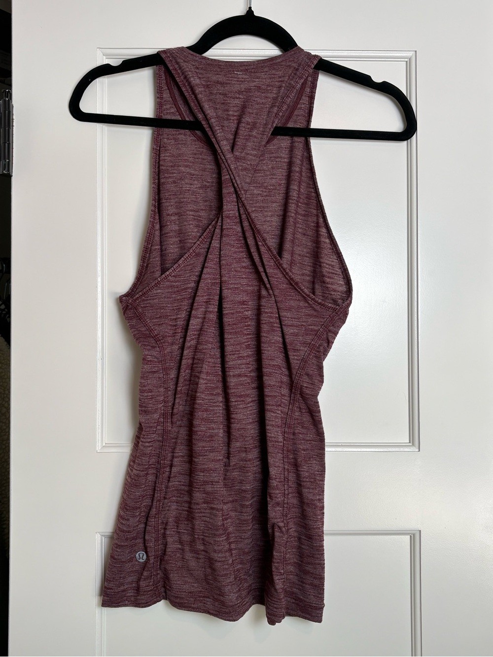 Lululemon &go Everywhere Heathered Bordeaux Tank (8)