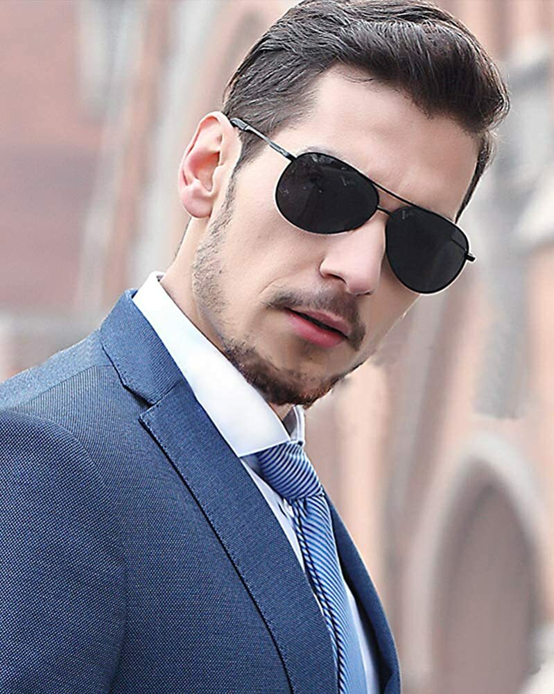 Polarized Aviator Sunglasses For Men Women Unisex Vintage Driving Sport Sunglass