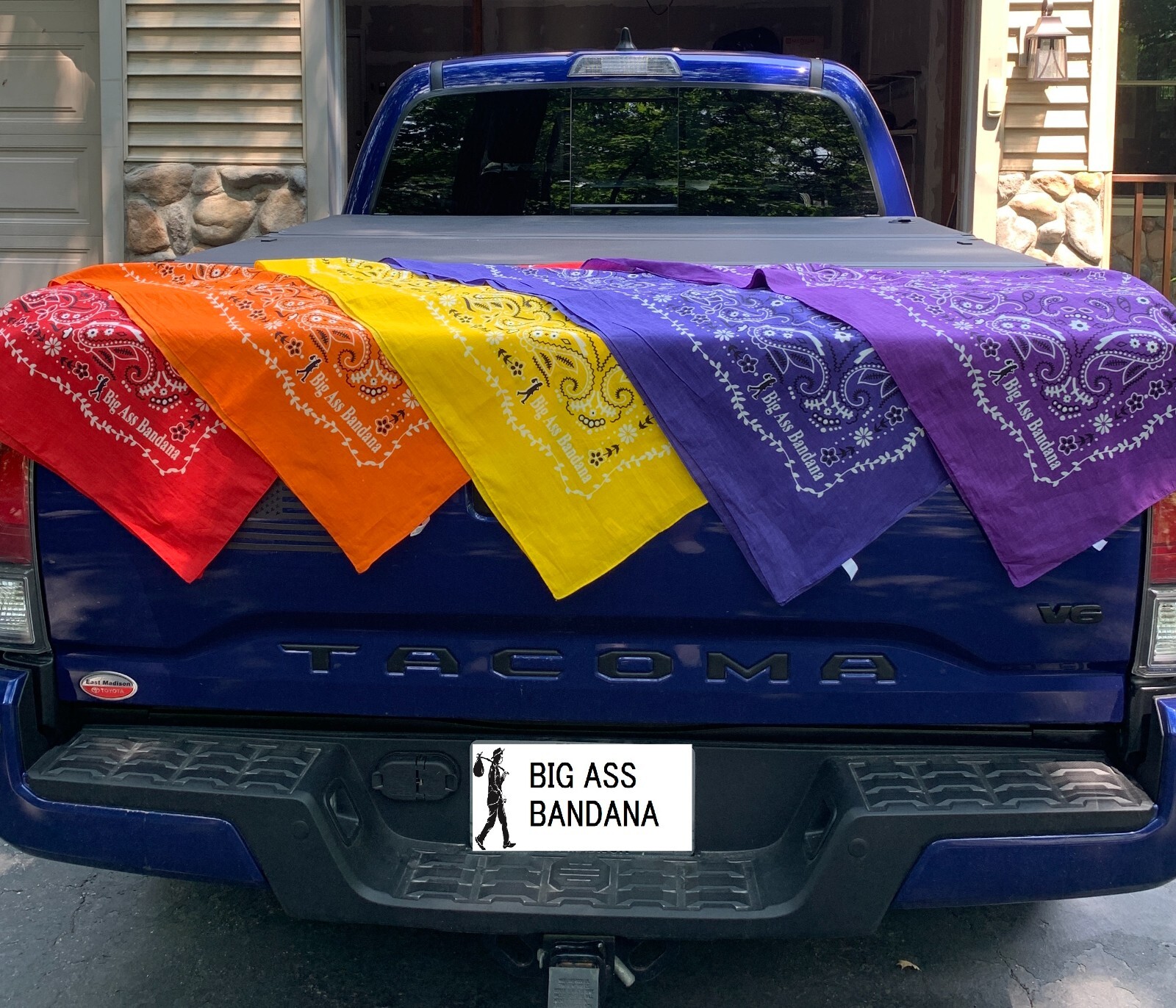 14 Colors! BIG ASS BANDANA Giant Extra Large Texas Size Paisley Bandana 42×42