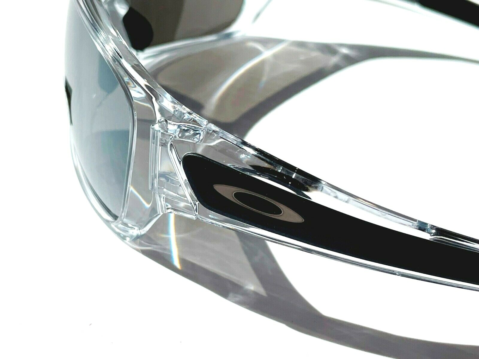 NEW* Oakley TURBINE ROTOR Clear POLARIZED Galaxy CHROME Sunglass 9307