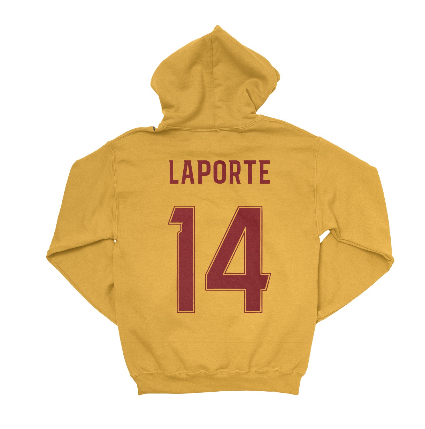 Spain Soccer Pride Laporte 14 Two-Sided Tribute Unisex Hooded Sweatshirt