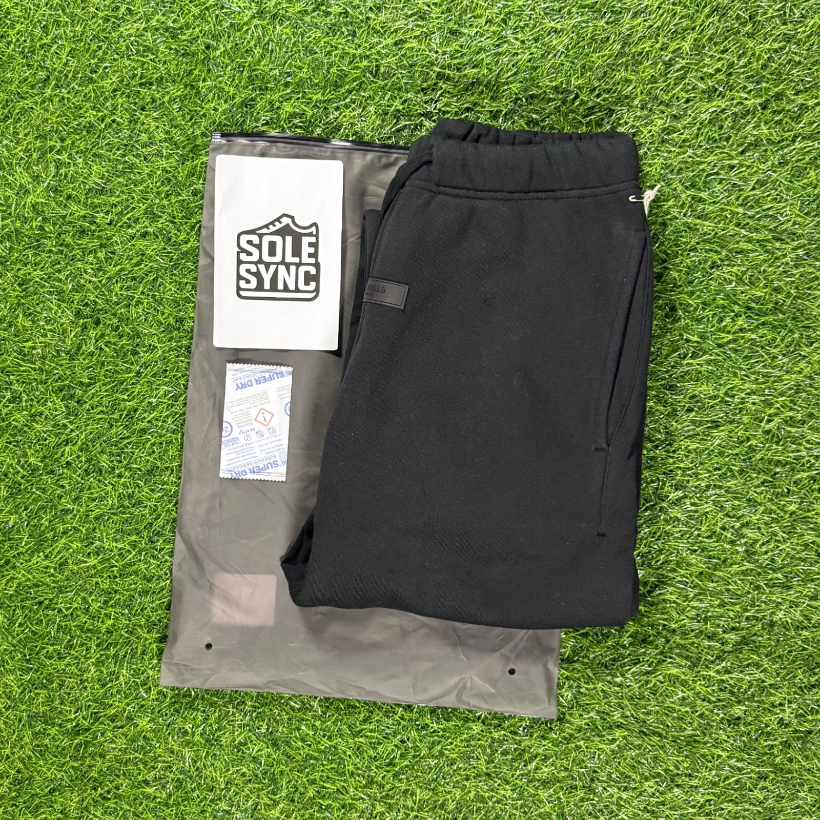 Fear of God Essentials SS22 Sweatpants Stretch Limo Black 100% Authentic XXS-XXL