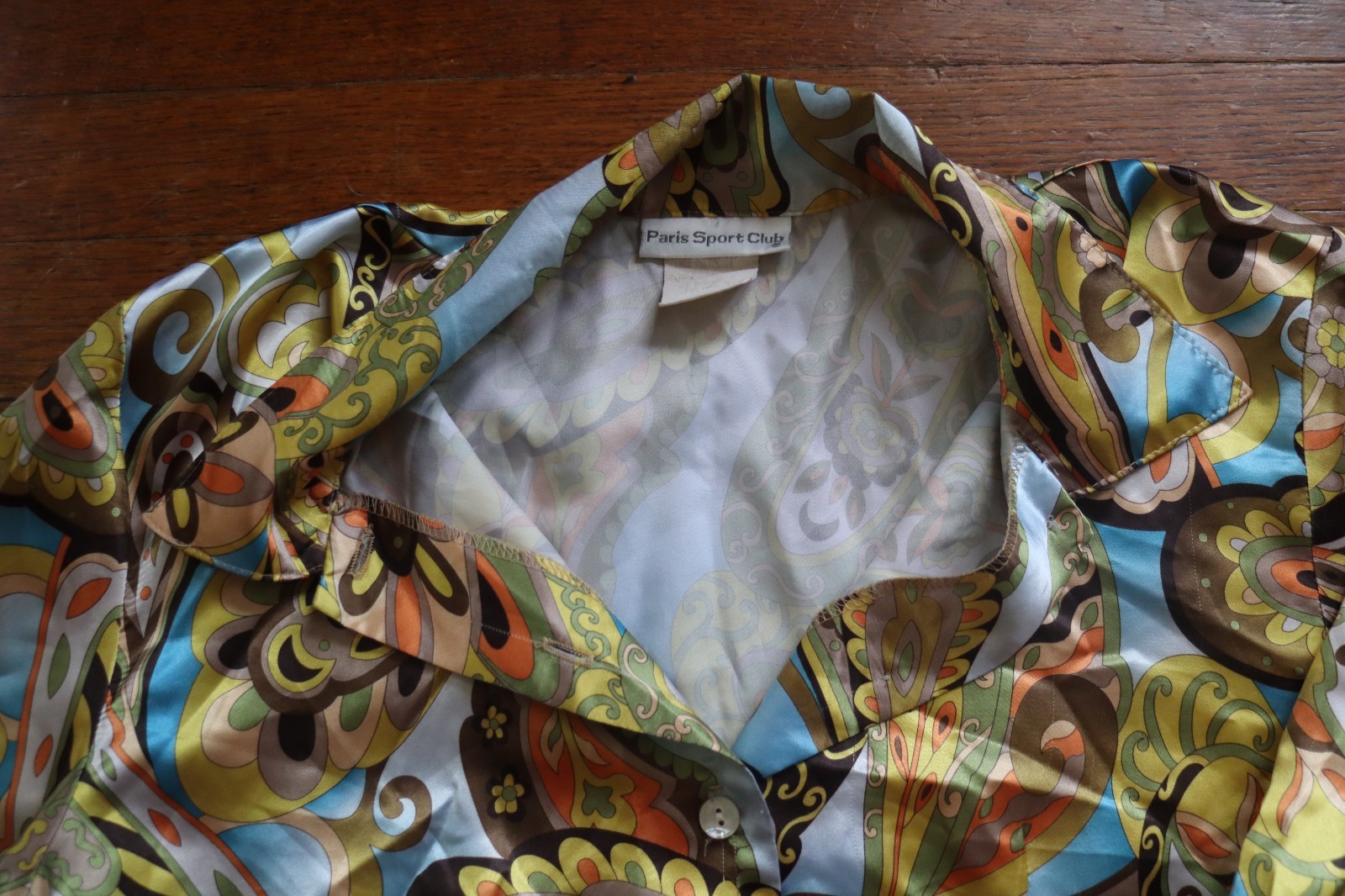 Vintage paisley button down