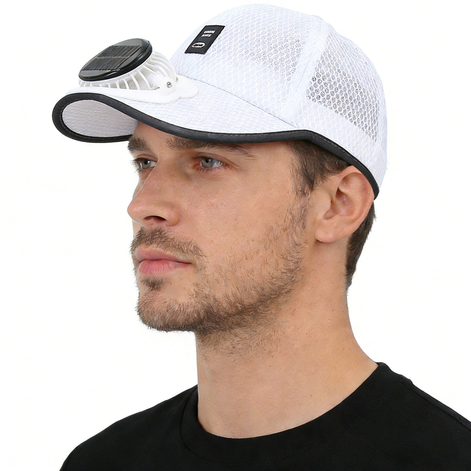 Solar & USB Powered Fan Baseball Hat – 3-Speed Cooling Cap For Outdoor Sports US