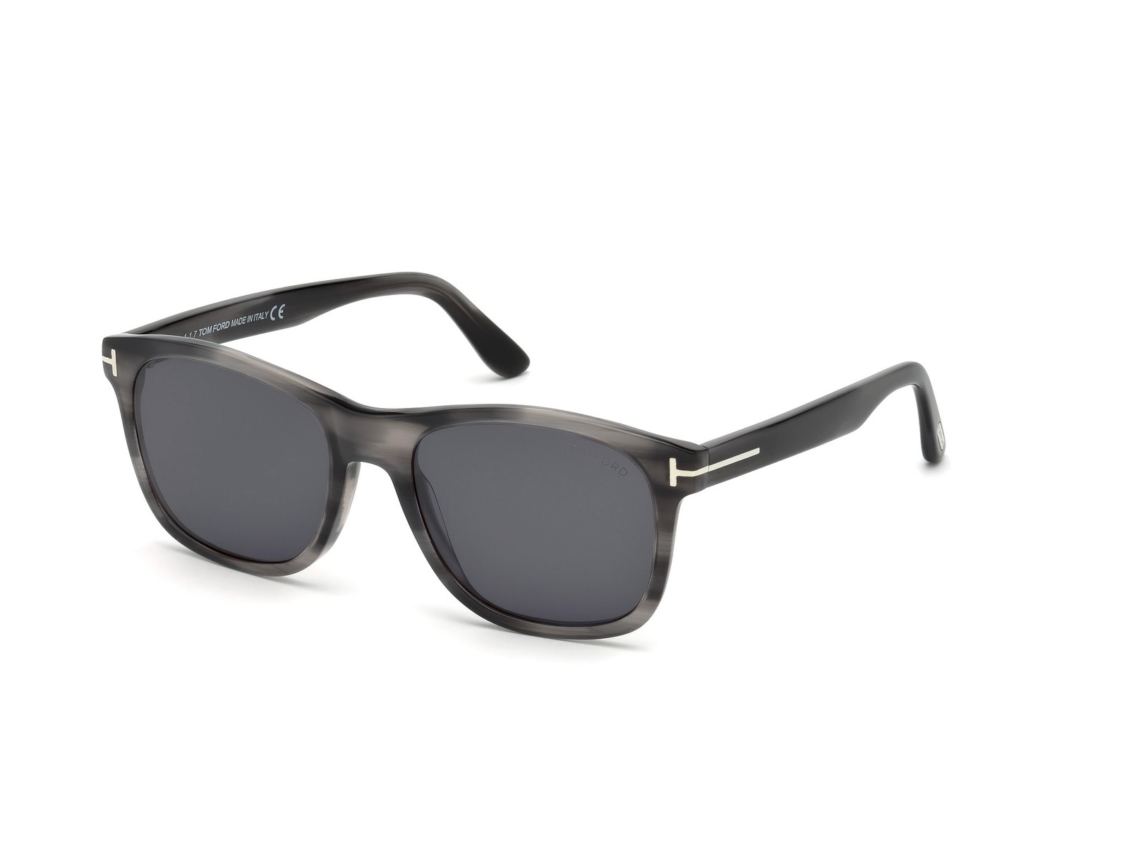 Tom Ford Eric-02 FT0595 20A Grey Smoke 55 mm Men’s Sunglasses