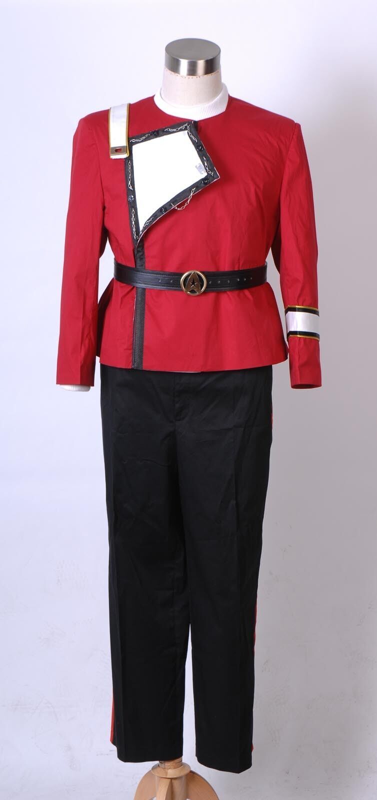 New Star Trek Wrath of Khan starfleet Costume Cosplay Show Halloween Party Hot