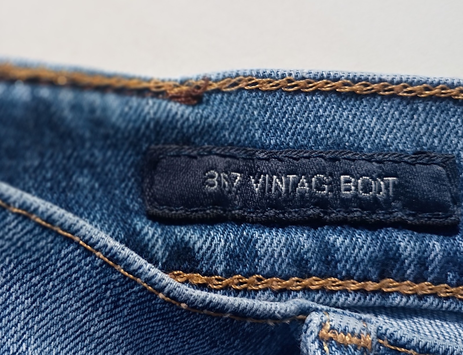 357 Vintage Boot Distressed Grunge Worn In Lucky Brand Jeans