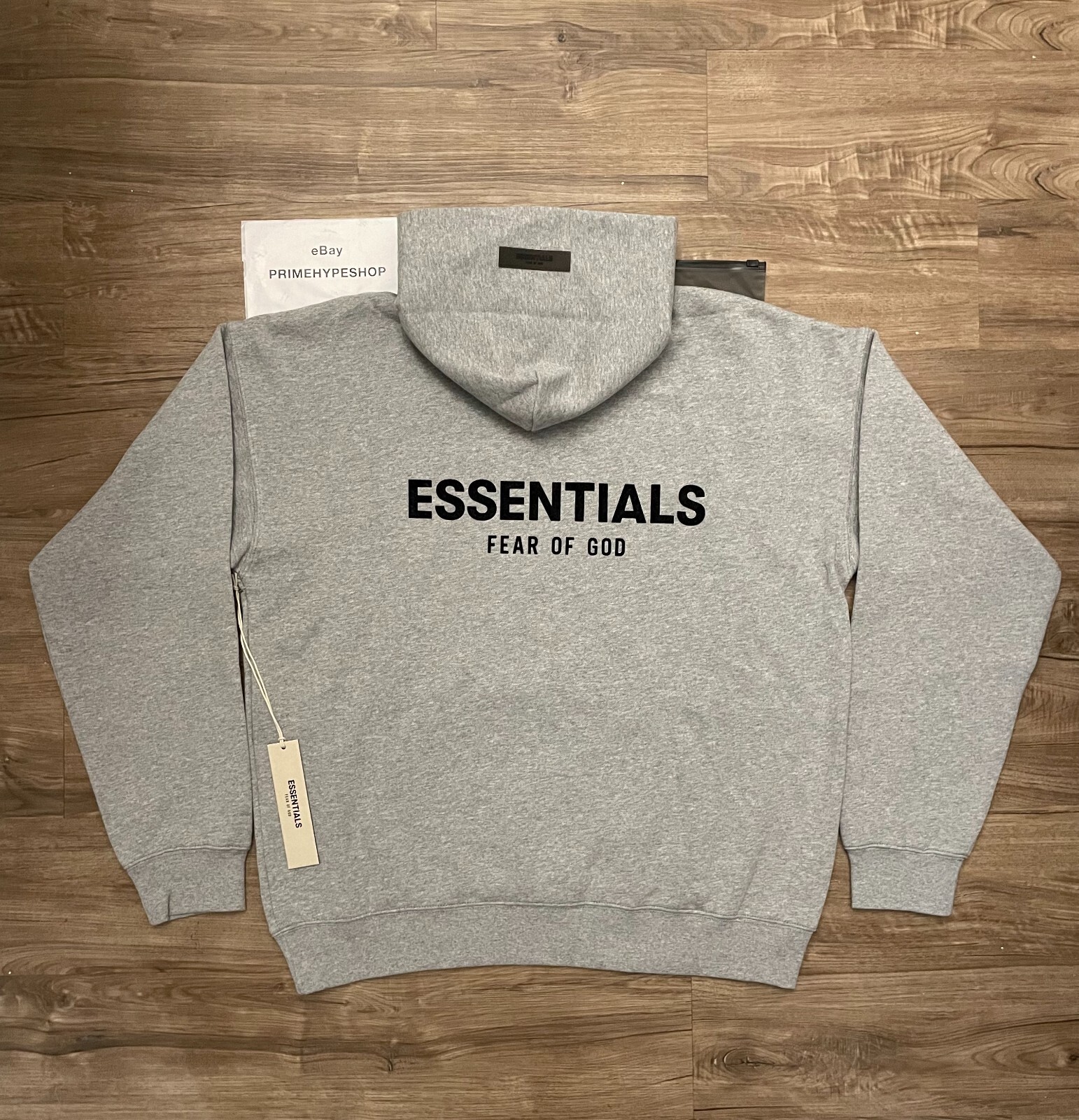 NEW Fear of God Essentials Set Hoodie & Sweatpants Dark Oatmeal Size XXS-XL