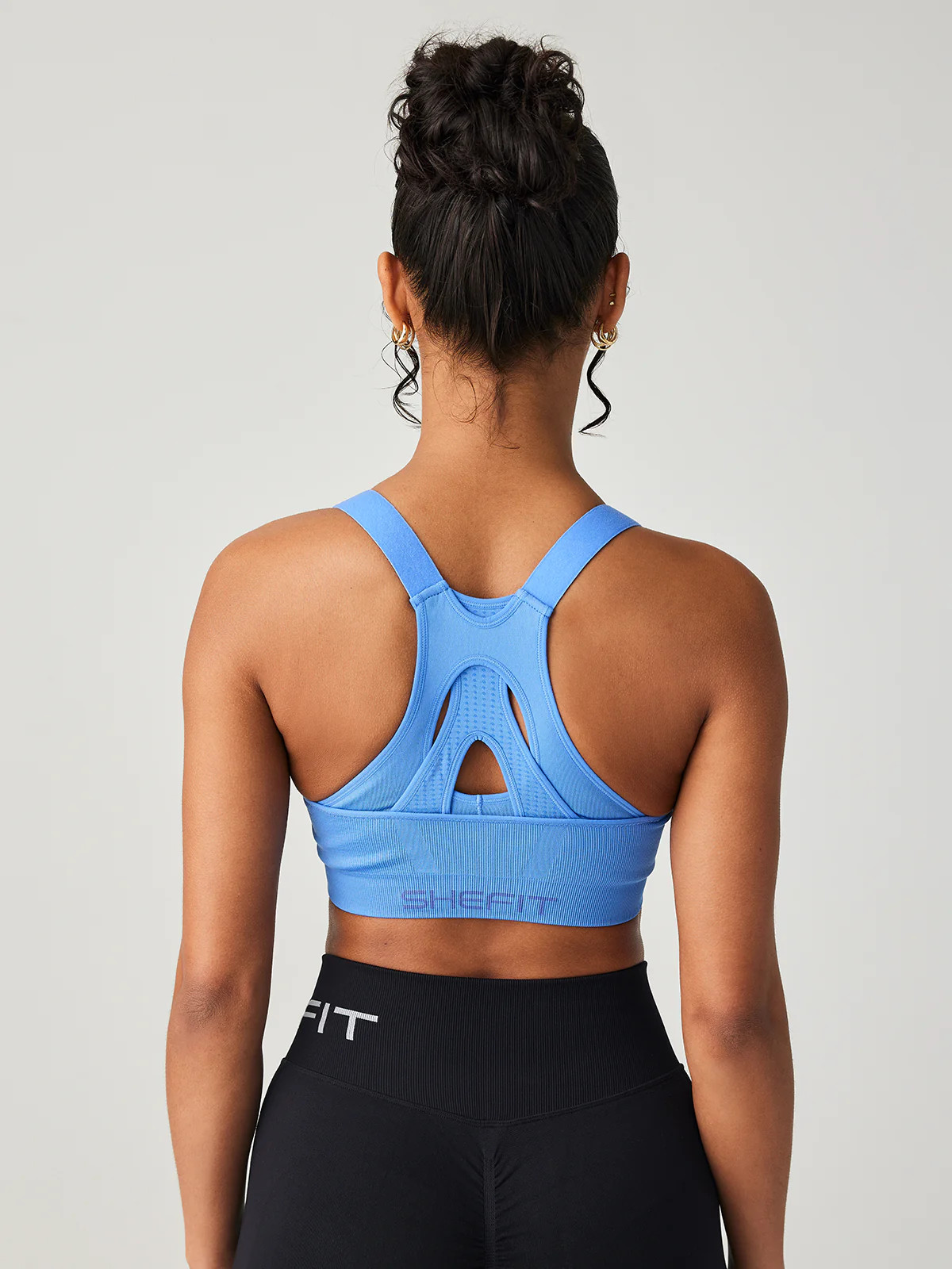 SHEFIT LOW Ultramarine 2Luxe Sports Bra High Support Athletic Fitness Wear