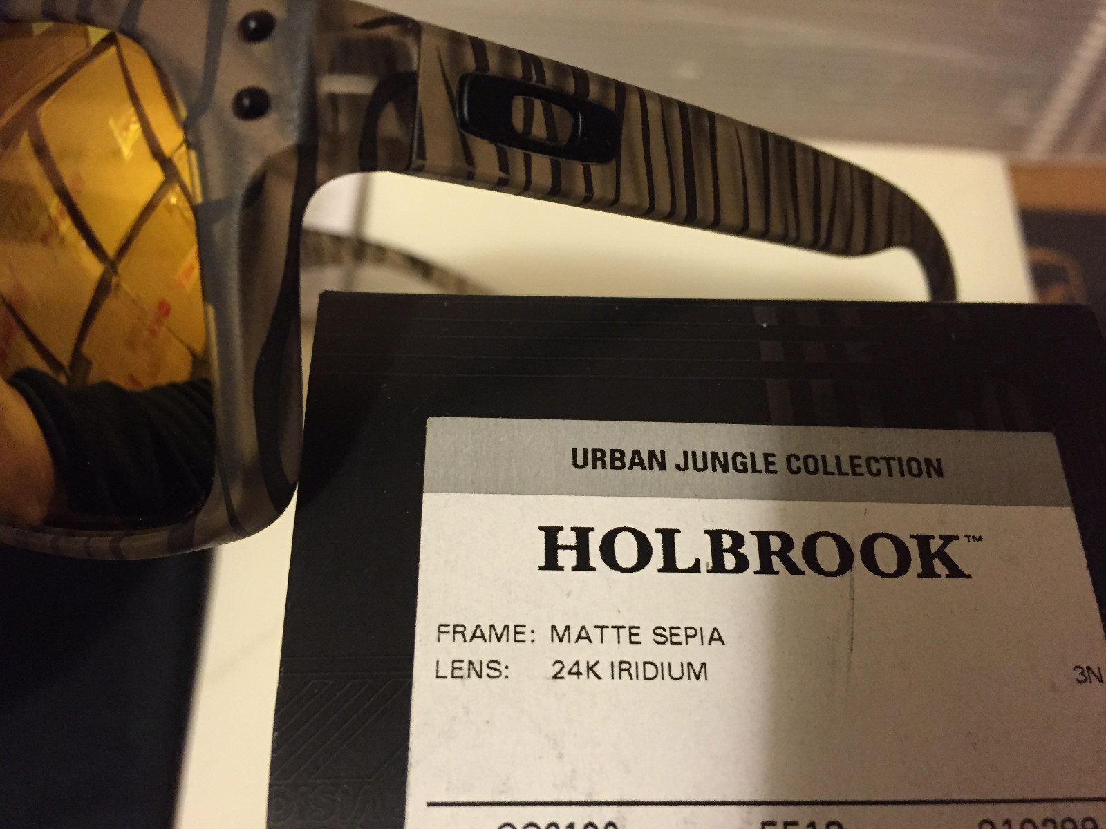 NEW Oakley Holbrook Urban Jungle Matte Sepia / 24K Gold Iridium, OO9102-99