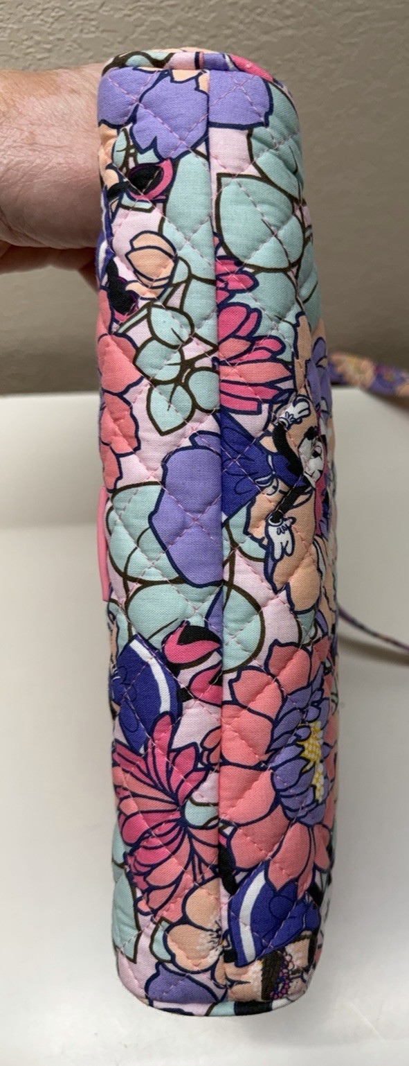NWOT Vera Bradley Disney Minnie’s Garden Party Triple Compartment Crossbody Bag