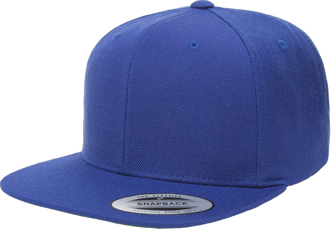 Yupoong Classic Snapback Hat Baseball Cap Plain Blank Snap Back 6089 Adjustable