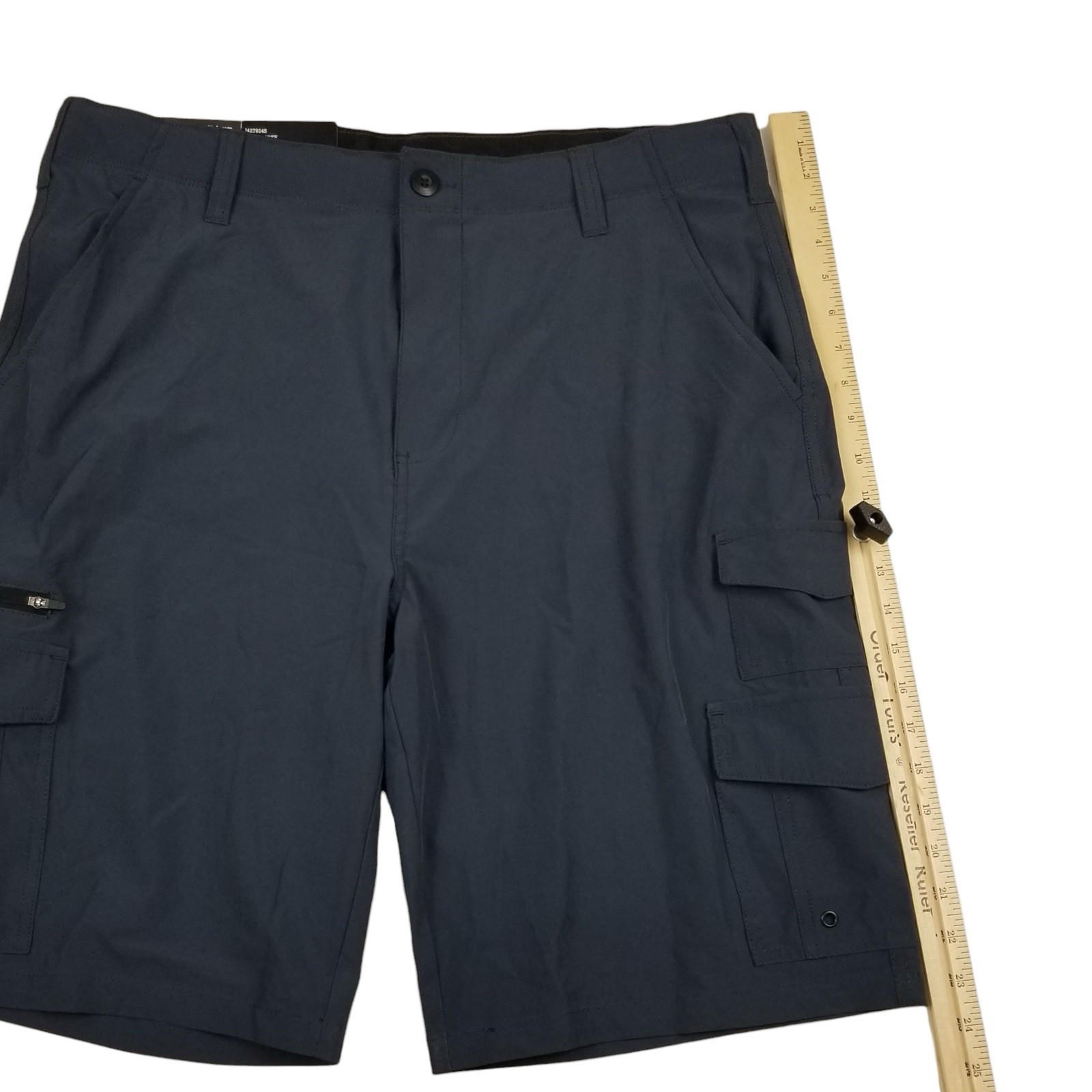 IRON Co Size 36 Men’s Flex Waistband Stretch Hybrid Multi Pocket Cargo Short