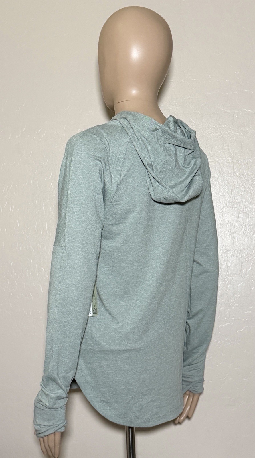 REI Co-op Womens Small Sahara Shade Hoodie Sea Olive Green Hike Active Top