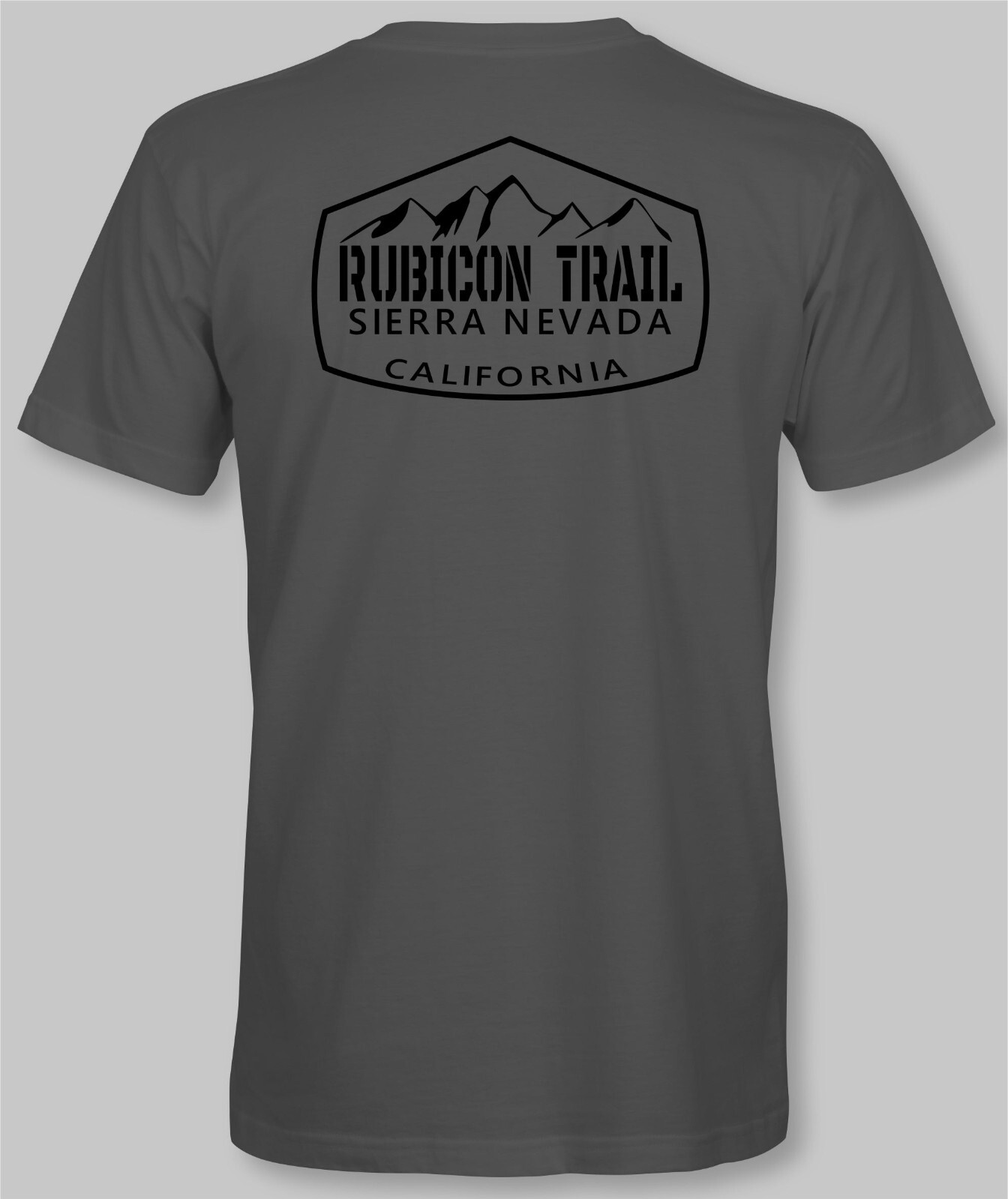 The Rubicon Trail T-Shirt 4×4 4wd off road roading california 4-wheeling