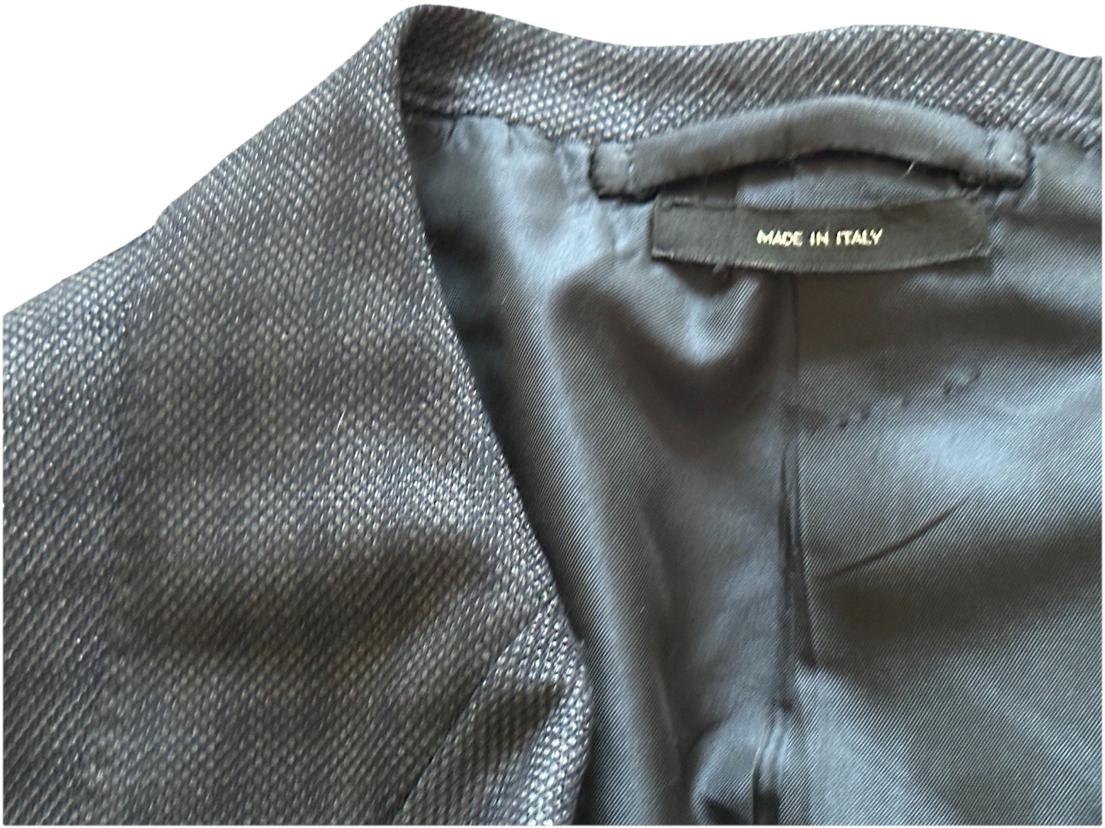 $4.8k NWT TOM FORD Grey Check 44R eu54 2 pc Windsor Wool Silk Mohair suit ITALY