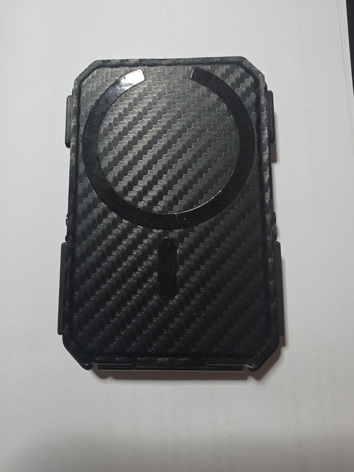 SUPCASE Minimalist Wallet – Durable Metal & Carbon Fiber Style
