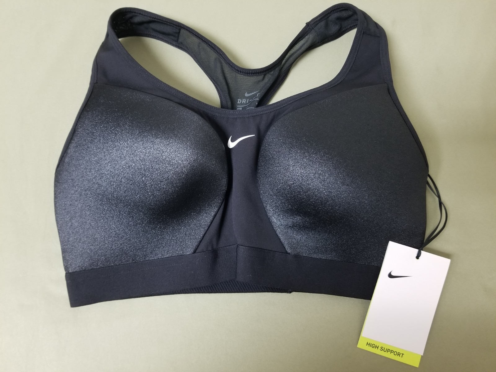 New Nike Womens High Support Sports Bra. CJ7208-010