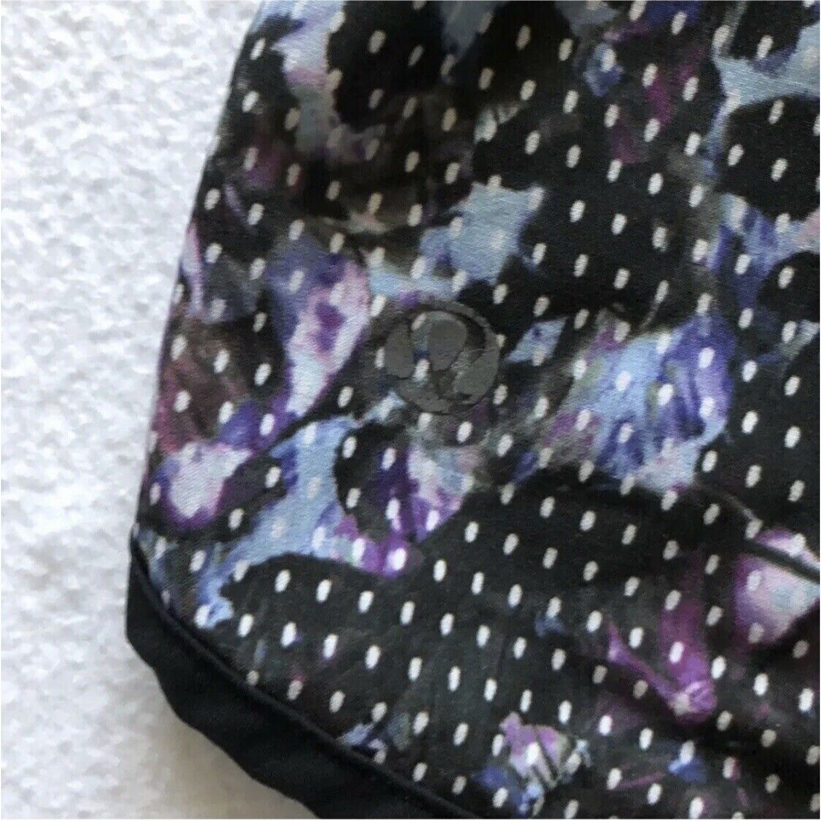 Lululemon Women Floral Sport Tranquil Blue Multi 2.5” 4-way Run Speed Shorts 6