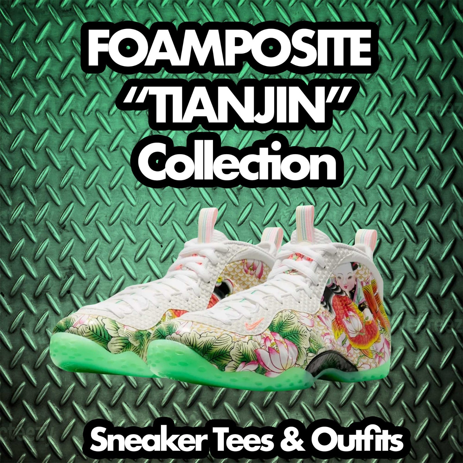 Shirt To Match Foamposite Tianjin Foam Shoes – Crest Sneaker Tees