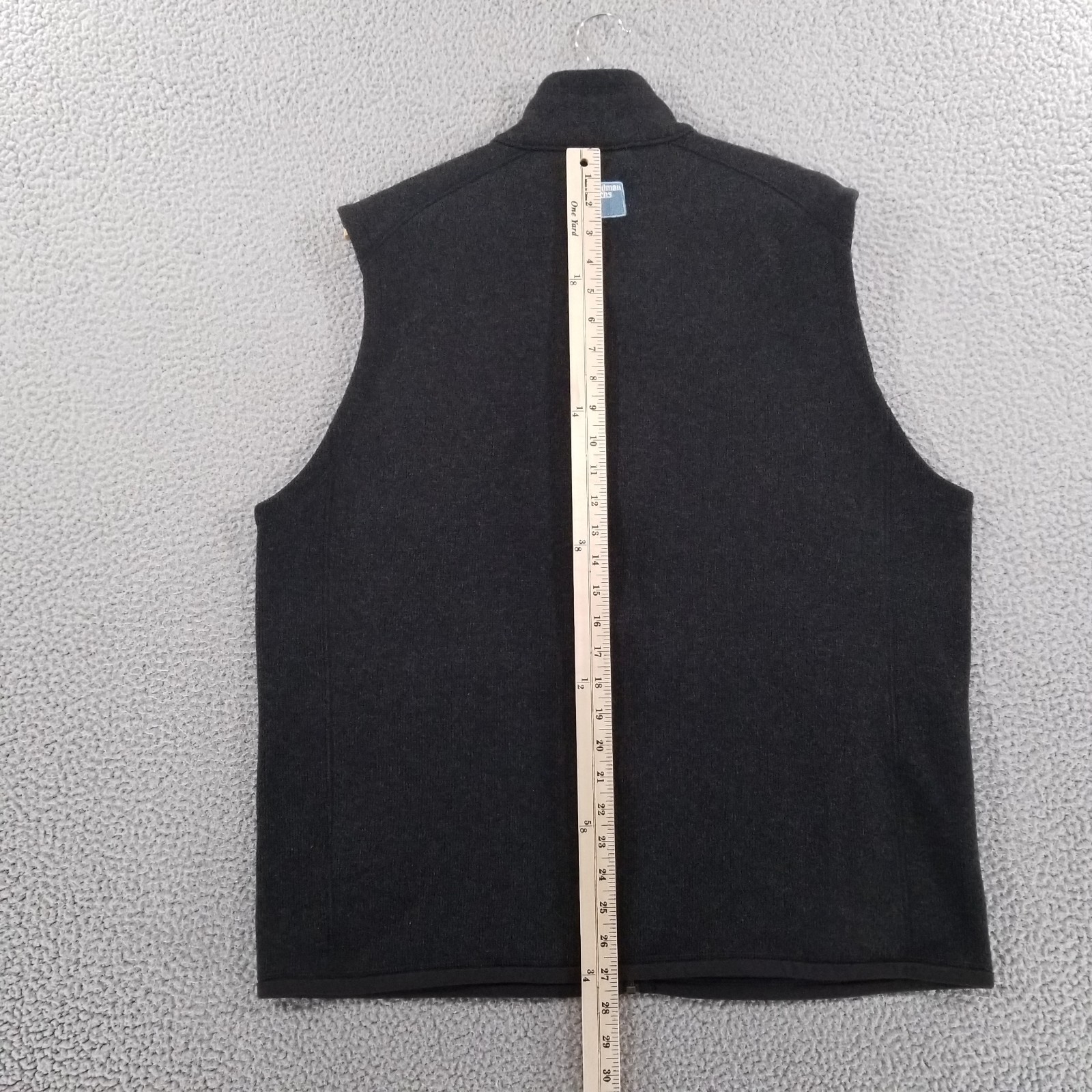 Patagonia Vest Mens XL Black Better Sweater Vanderbilt University Goldman Sachs