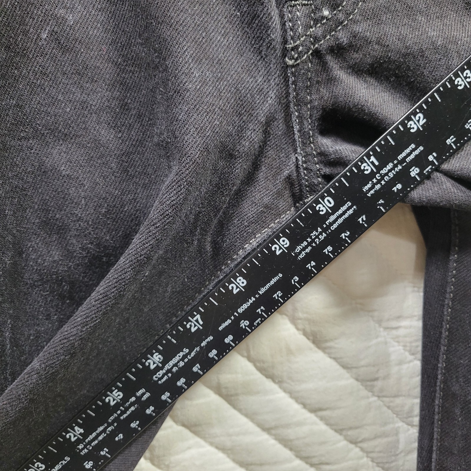 Levi’s 501 Denim Jeans Mens 34×30 Black original Fit Straight Leg Casual