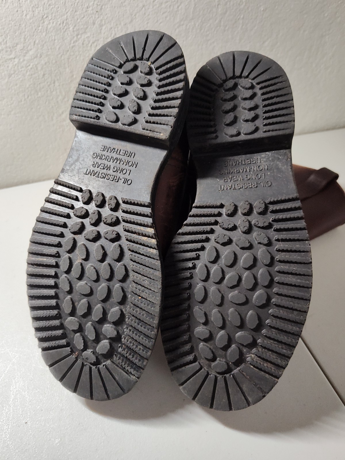 Red Wing Shoes 2231 Slip On Steel Toe Boots w. KG’s Boot Guard – US Size 8