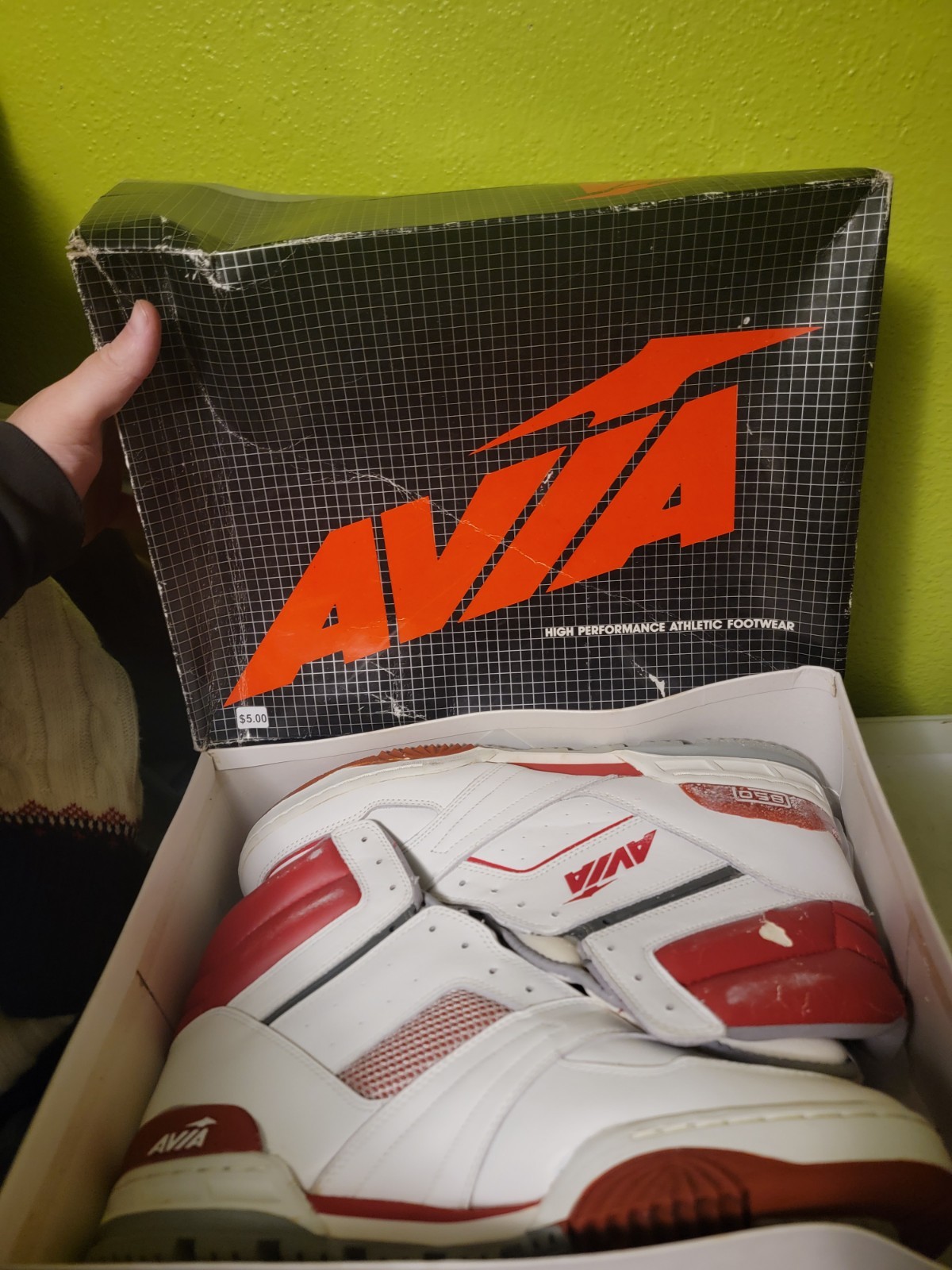 Avia 850 MR Basketball 1985 Shoes Drexler Pippen Blazers Abloh 1980s Vintage SEE